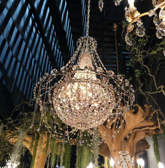 Empire Crystal Chandelier 22“/40“/52” - Lightings Menu