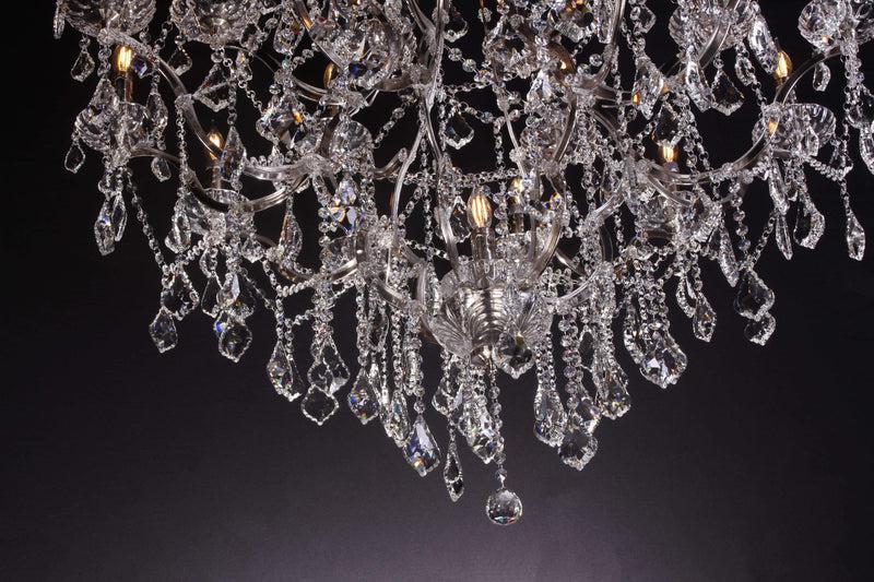 Empire Maria Theresa Crystal Chandelier 60” /50 - LIGHT - Lightings Menu