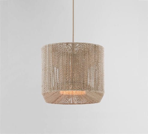 Farrington Abaca Linear Chandelier 42" - Lightings Menu