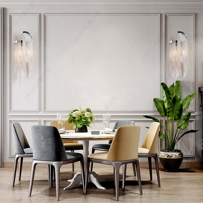 Fiona Aluminum Chain Tassel Wall Sconce - Lightings Menu