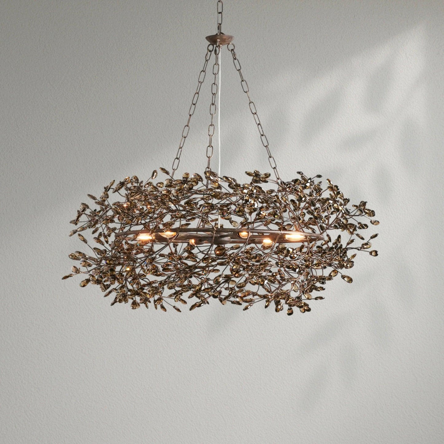 Fioresy Crown Chandelier 39" 48" 60" - Lightings Menu