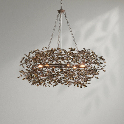 Fioresy Crown Chandelier 39" 48" 60" - Lightings Menu