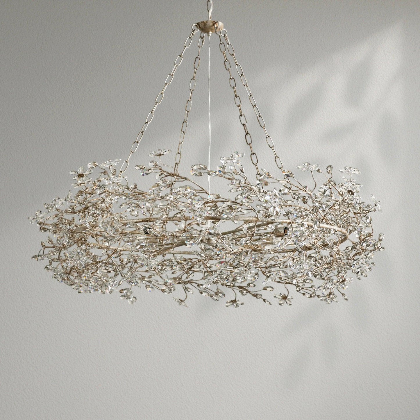 Fioresy Crown Chandelier 39" 48" 60" - Lightings Menu
