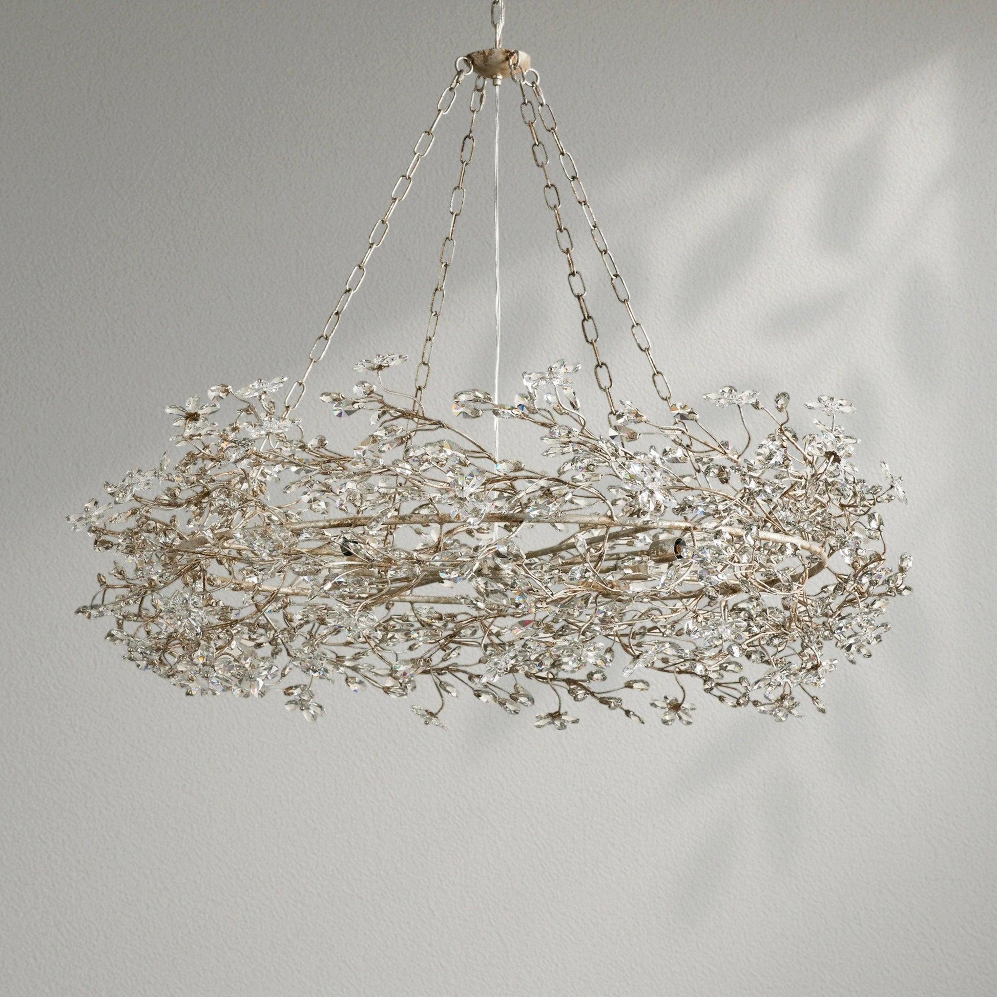 Fioresy Crown Chandelier 39" 48" 60" - Lightings Menu