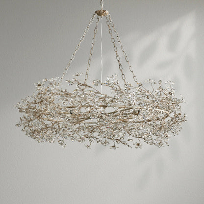 Fioresy Crown Chandelier 39" 48" 60" - Lightings Menu