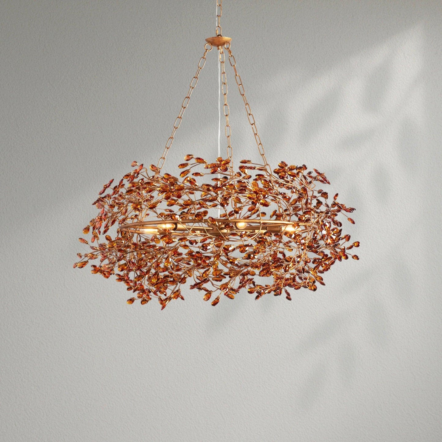 Fioresy Crown Chandelier 39" 48" 60" - Lightings Menu