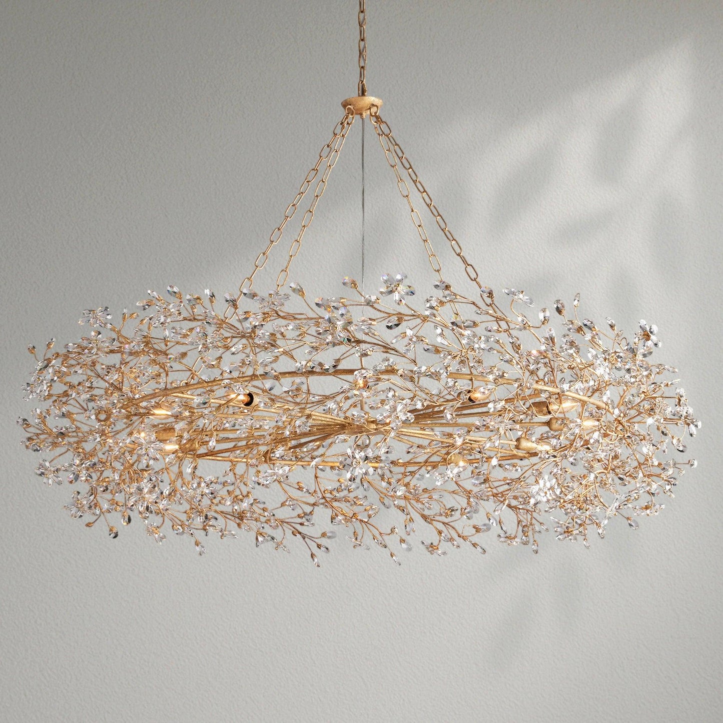 Fioresy Crown Chandelier 39" 48" 60" - Lightings Menu