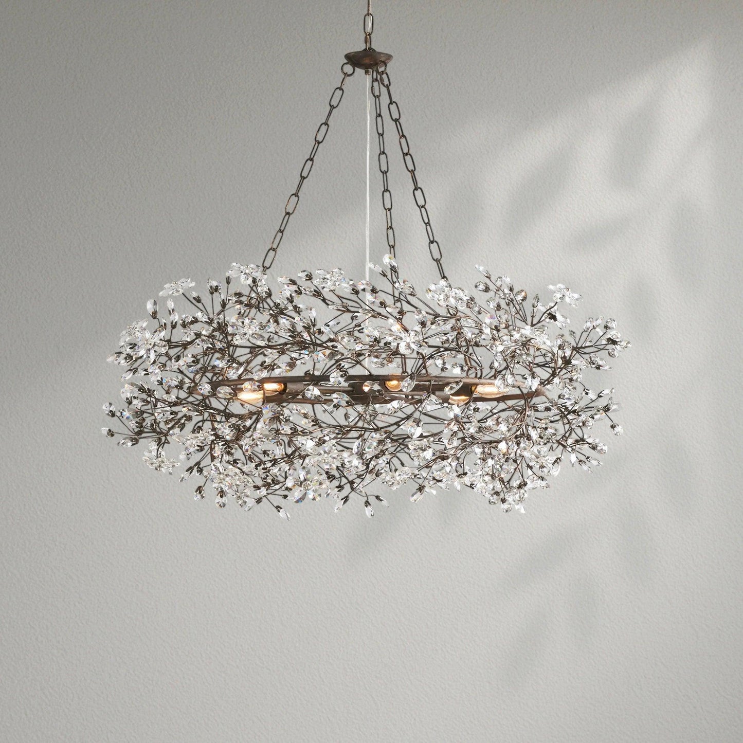 Fioresy Crown Chandelier 39" 48" 60" - Lightings Menu