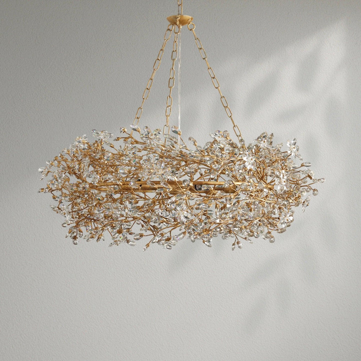Fioresy Crown Chandelier 39" 48" 60" - Lightings Menu