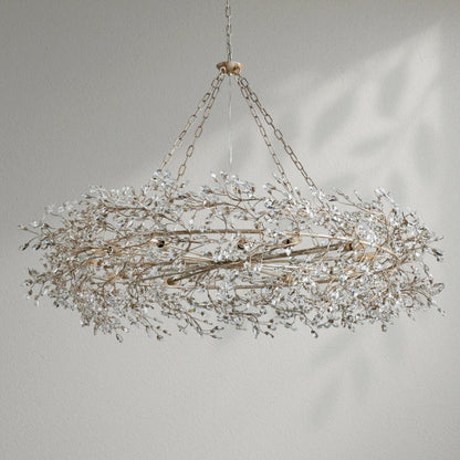 Fioresy Crown Chandelier 39" 48" 60" - Lightings Menu
