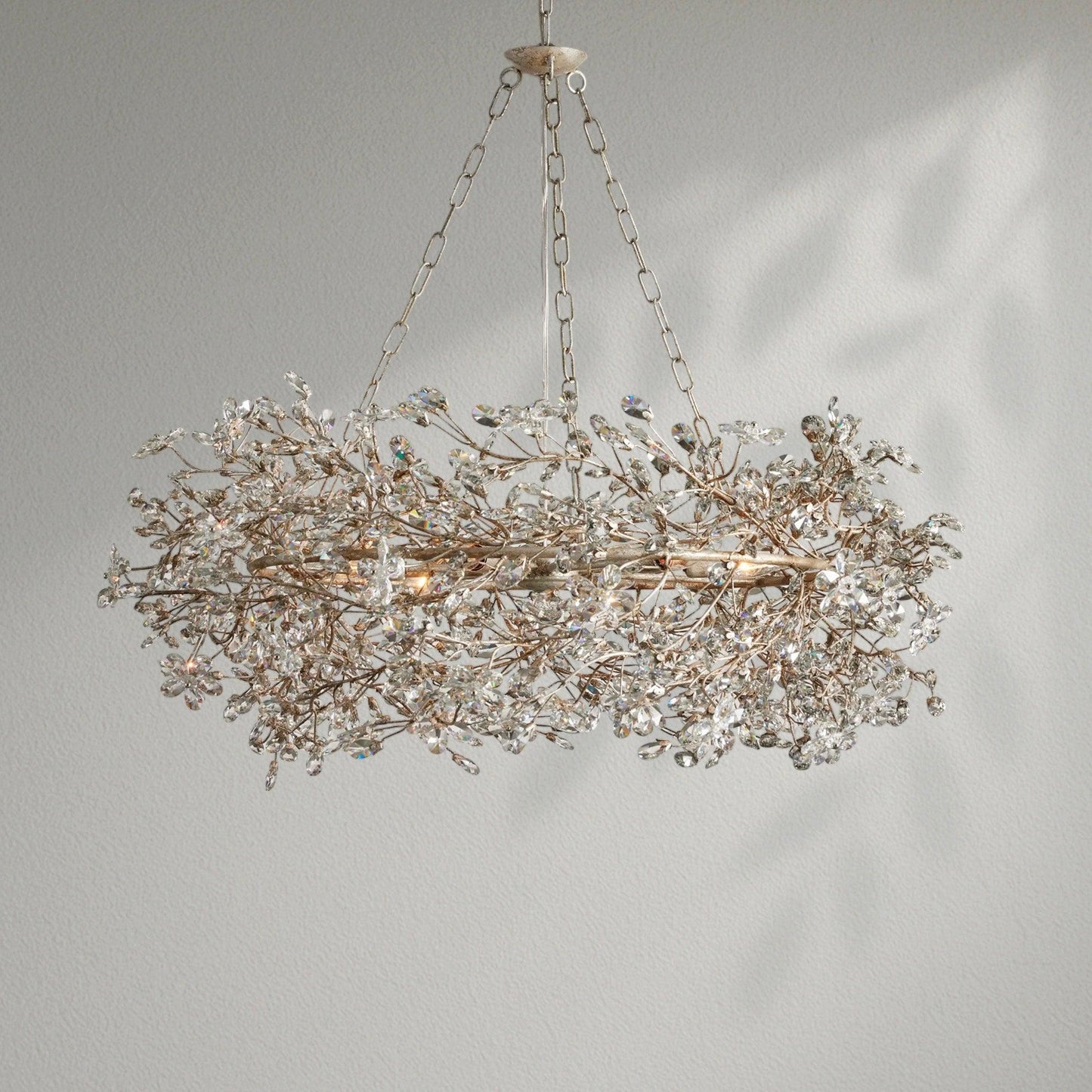 Fioresy Crown Chandelier 39" 48" 60" - Lightings Menu