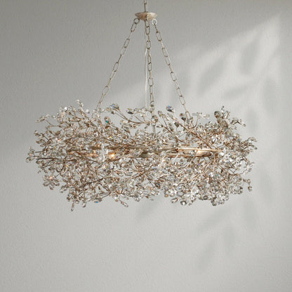 Fioresy Crown Chandelier 39" 48" 60" - Lightings Menu