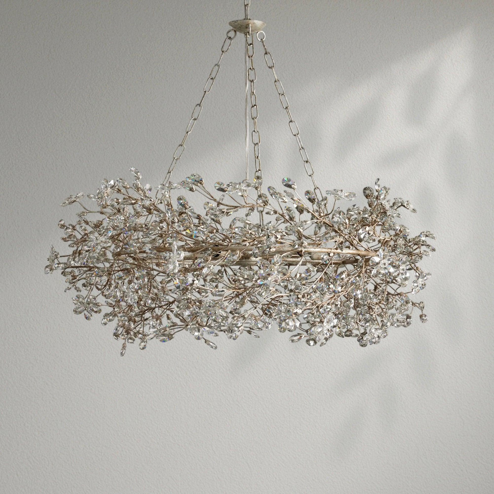 Fioresy Crown Chandelier 39" 48" 60" - Lightings Menu
