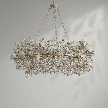 Fioresy Crown Chandelier 39" 48" 60" - Lightings Menu