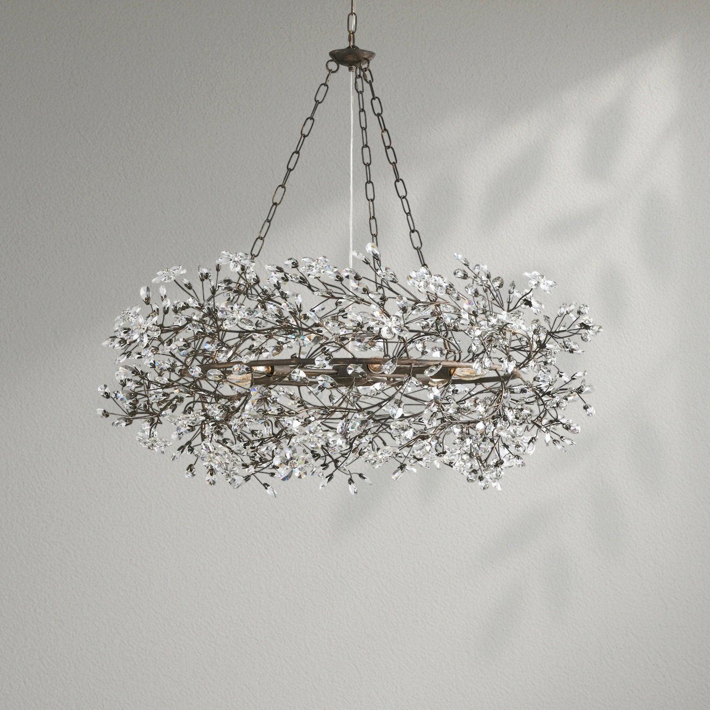 Fioresy Crown Chandelier 39" 48" 60" - Lightings Menu