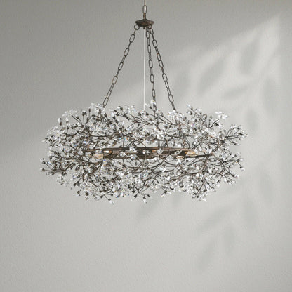 Fioresy Crown Chandelier 39" 48" 60" - Lightings Menu