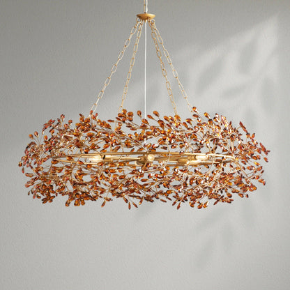 Fioresy Crown Chandelier 39" 48" 60" - Lightings Menu