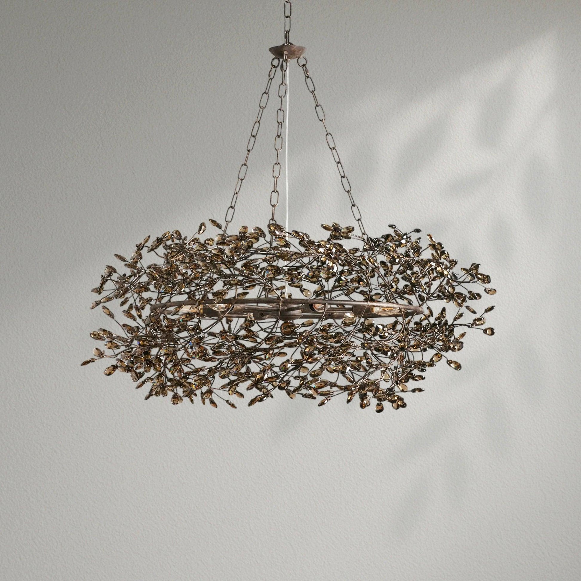 Fioresy Crown Chandelier 39" 48" 60" - Lightings Menu