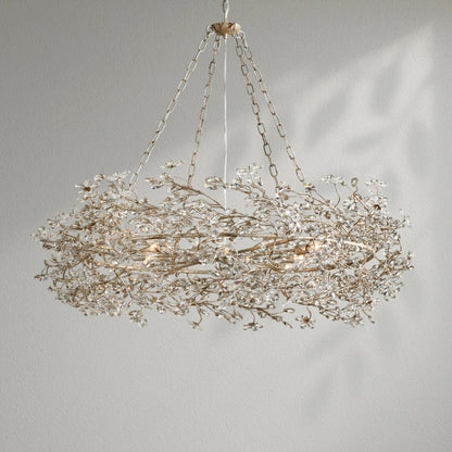 Fioresy Crown Chandelier 39" 48" 60" - Lightings Menu