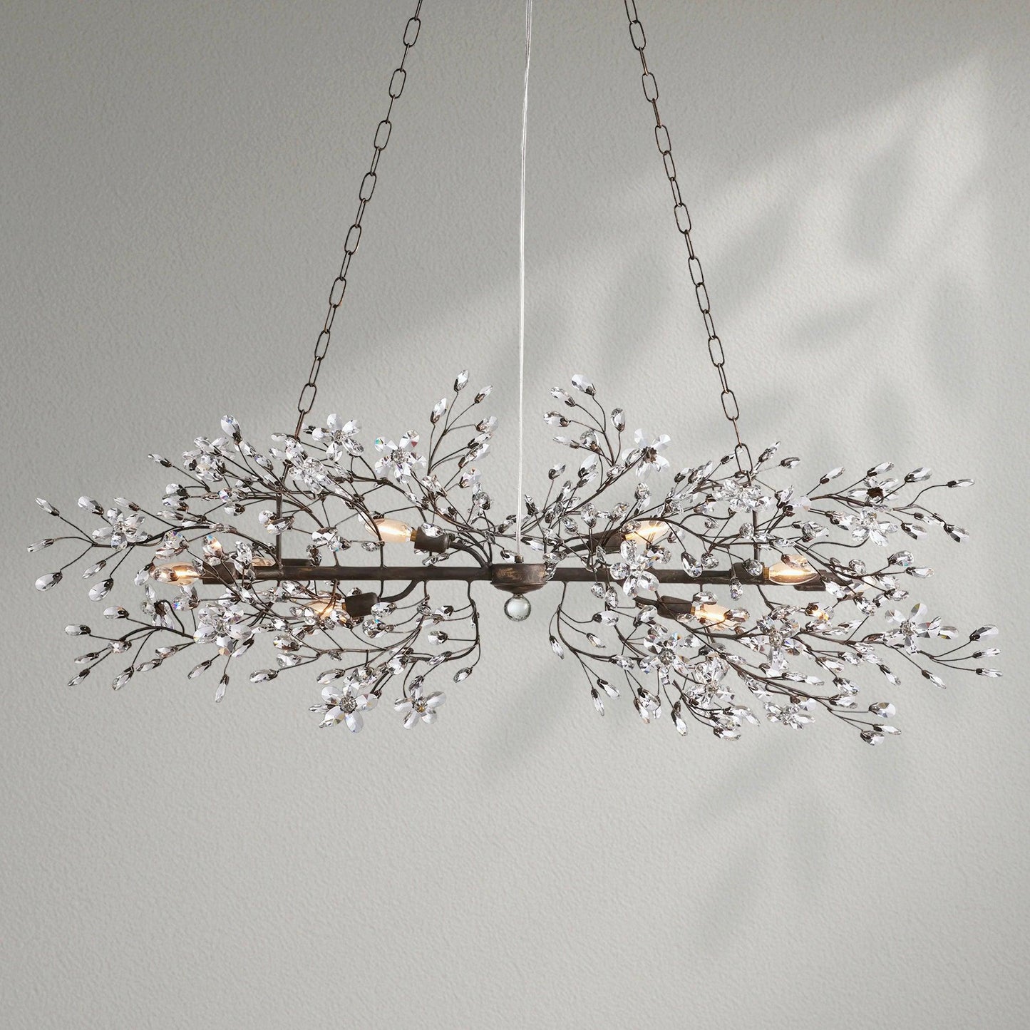 Fioresy Linear Chandelier 43"51"68" - Lightings Menu