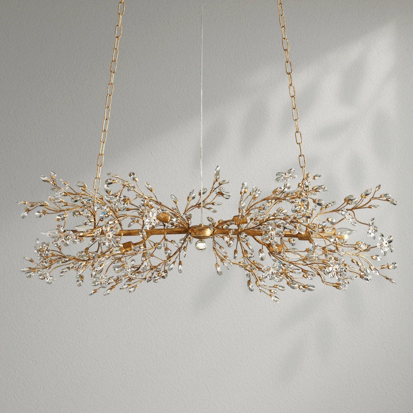 Fioresy Linear Chandelier 43"51"68" - Lightings Menu