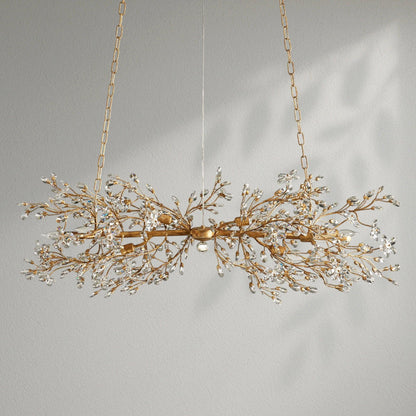 Fioresy Linear Chandelier 43"51"68" - Lightings Menu