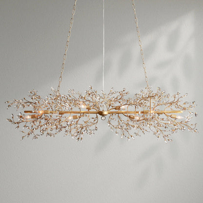 Fioresy Linear Chandelier 43"51"68" - Lightings Menu