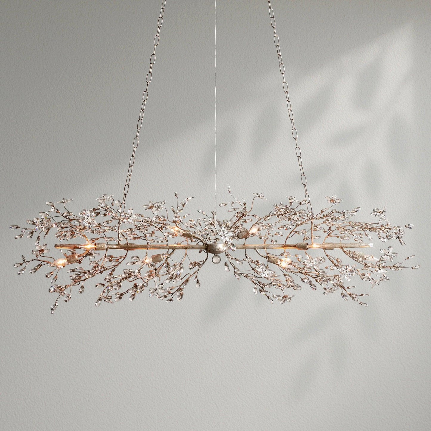 Fioresy Linear Chandelier 43"51"68" - Lightings Menu