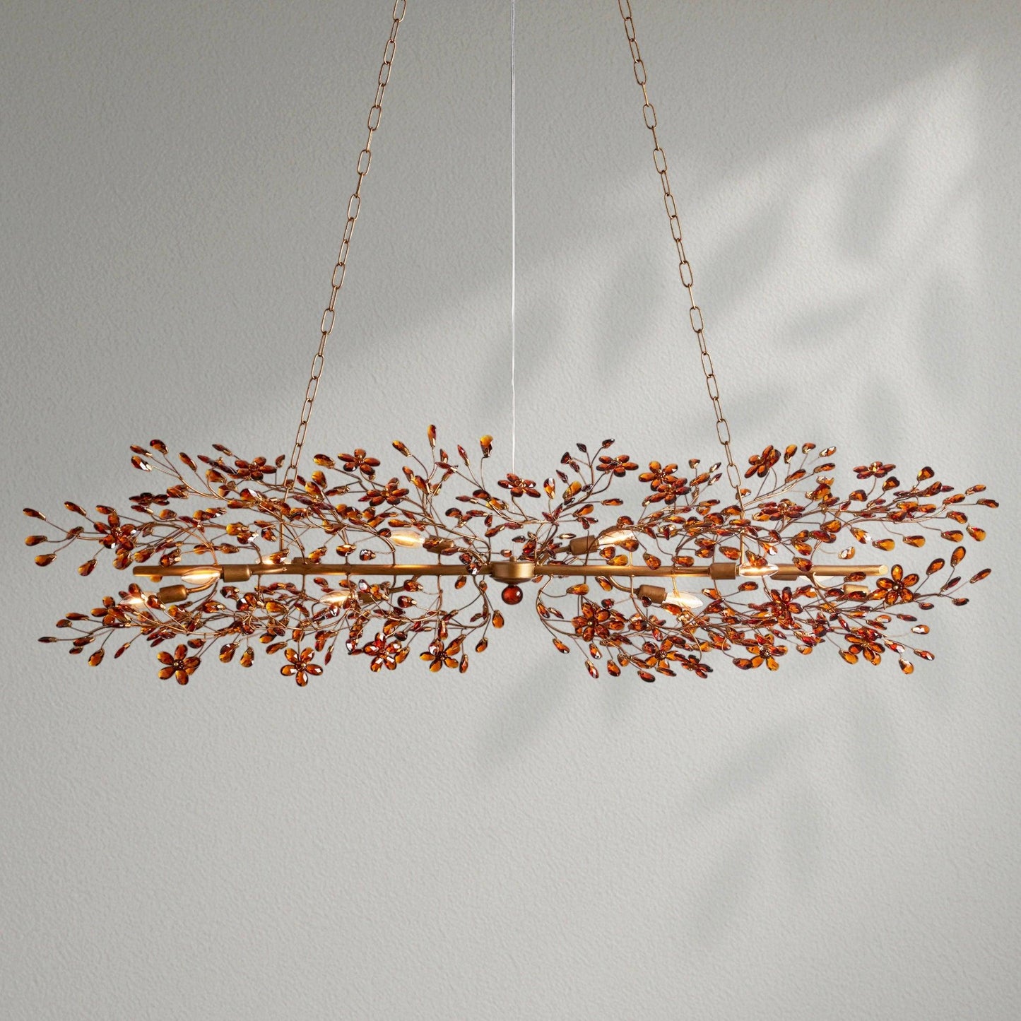 Fioresy Linear Chandelier 43"51"68" - Lightings Menu
