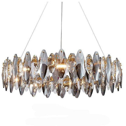 Flor Crystal Round Chandelier - Lightings Menu