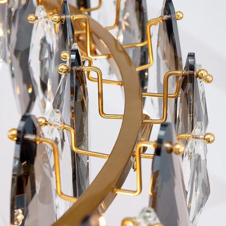Flor Crystal Round Chandelier - Lightings Menu