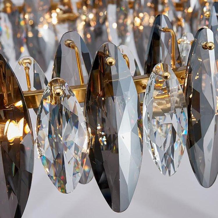 Flor Crystal Round Chandelier - Lightings Menu