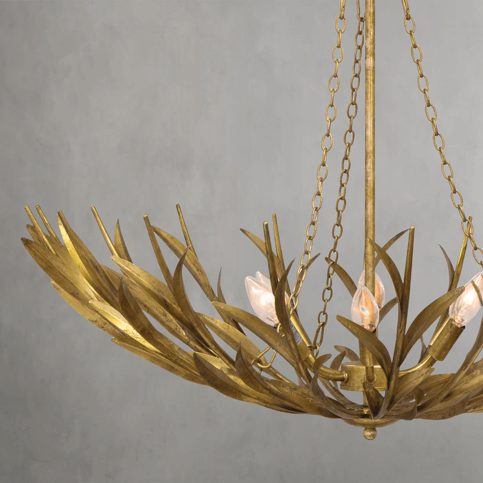 Fontara Reed Basin Chandelier - Lightings Menu