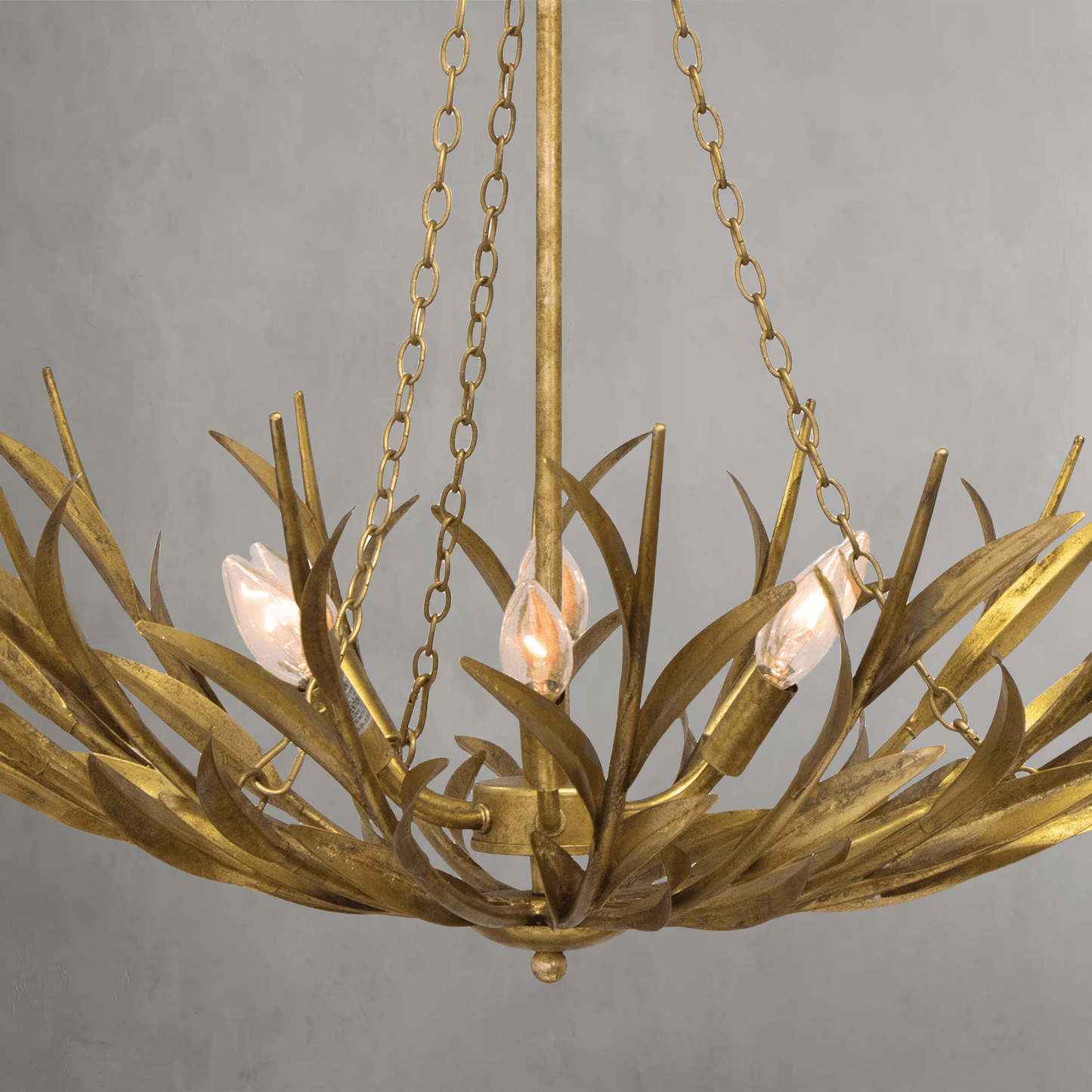 Fontara Reed Basin Chandelier - Lightings Menu