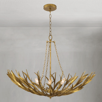 Fontara Reed Basin Chandelier - Lightings Menu