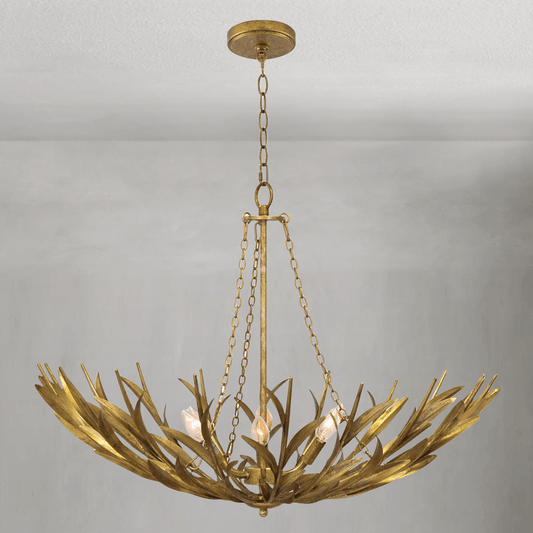 Fontara Reed Basin Chandelier - Lightings Menu
