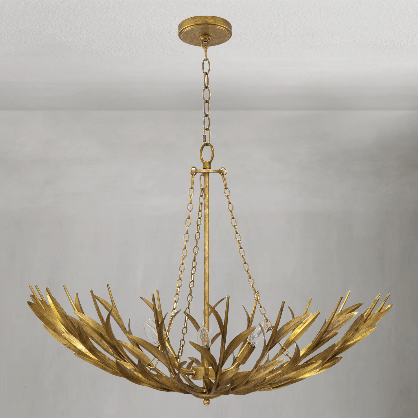 Fontara Reed Basin Chandelier - Lightings Menu