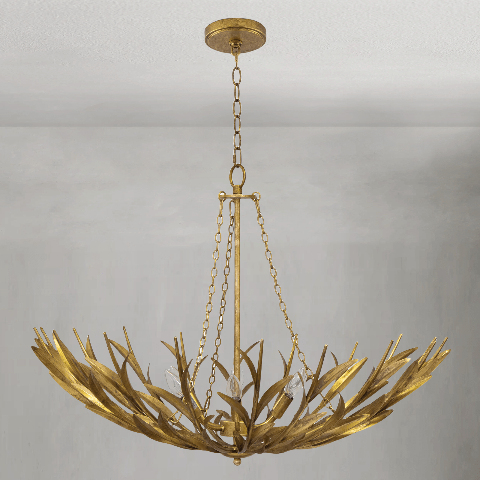 Fontara Reed Basin Chandelier - Lightings Menu