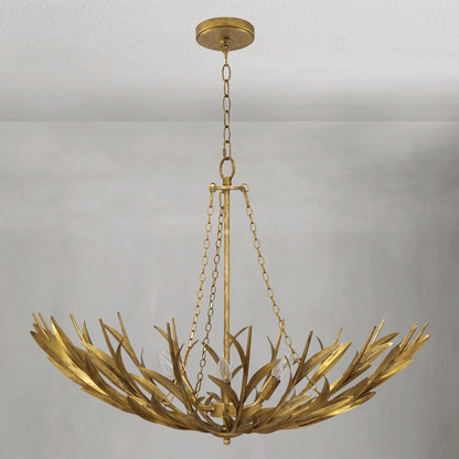 Fontara Reed Basin Chandelier - Lightings Menu