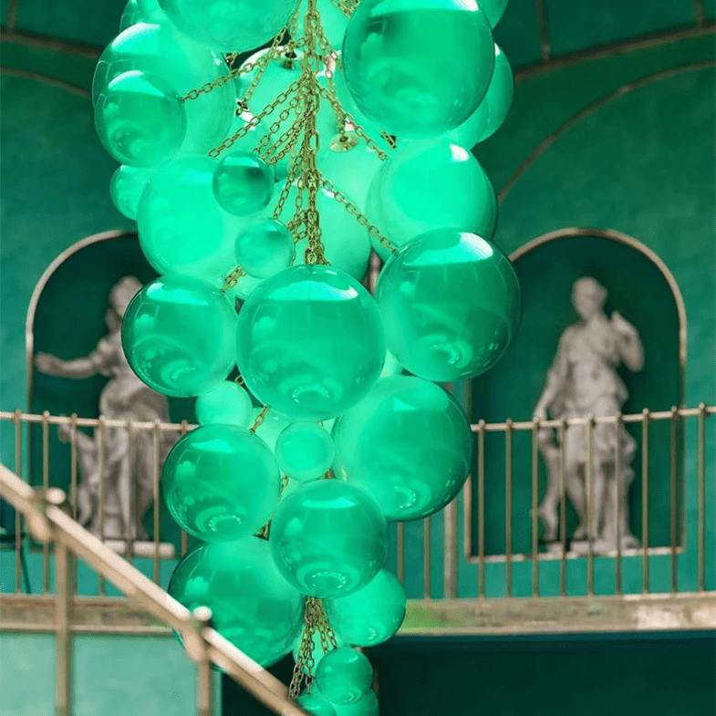 Fruit Grape Hanging Swag Chandelier - Lightings Menu