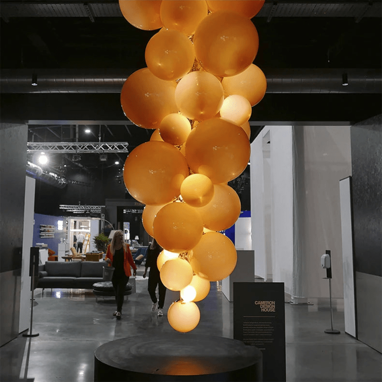 Fruit Grape Hanging Swag Chandelier - Lightings Menu