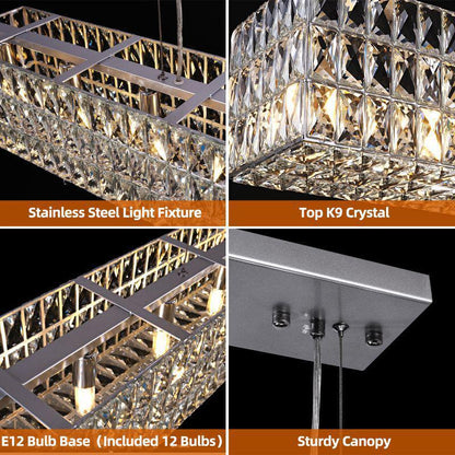 Gadsden Crystal Series Chandelier - Lightings Menu