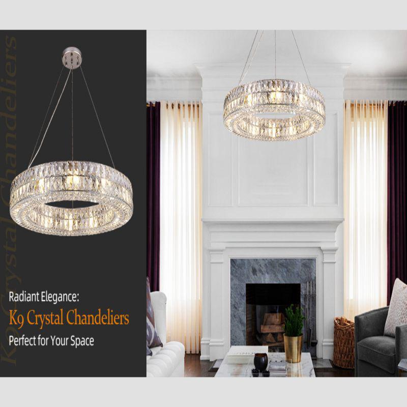 Gadsden Crystal Series Chandelier - Lightings Menu
