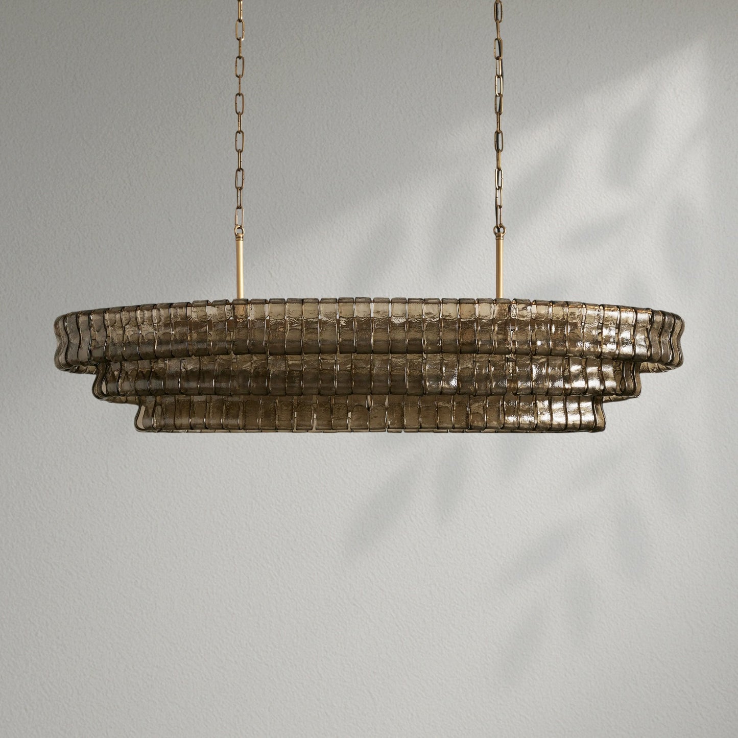 Ghiacco Oval Chandelier - Lightings Menu