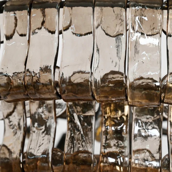 Ghiacco Oval Chandelier - Lightings Menu