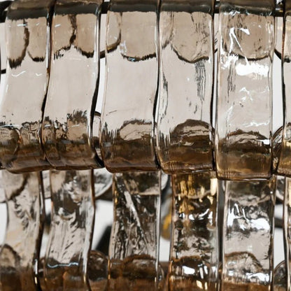 Ghiacco Oval Chandelier - Lightings Menu
