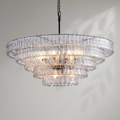 Ghiacco Round Chandelier - Lightings Menu