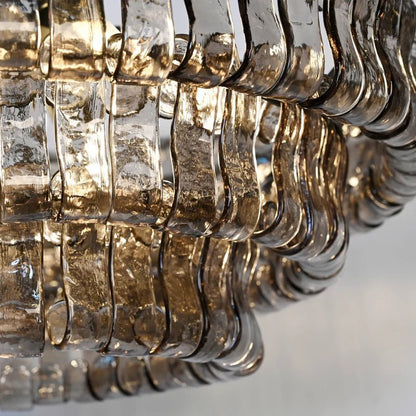 Ghiacco Round Chandelier - Lightings Menu