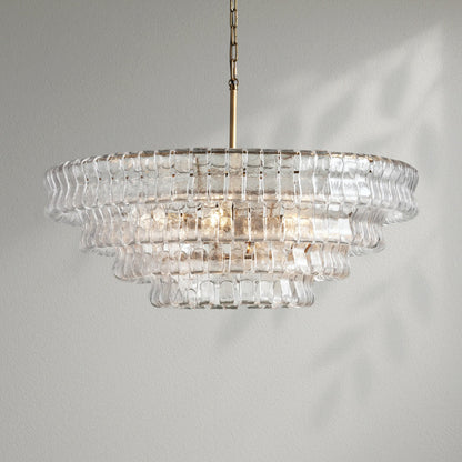 Ghiacco Round Chandelier - Lightings Menu