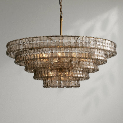 Ghiacco Round Chandelier - Lightings Menu